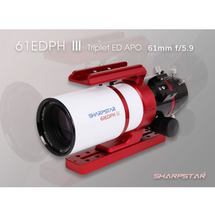 Askar Sharpstar 61EDPHIII 61mm f/5.9 ED Triplet Apo Refractor Astrograph Telescope - EDISLA
