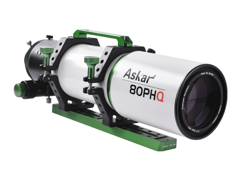 Askar 80PHQ (f/7.5 Flatfield Super APO Quadruplet 80mm Astrograph) - EDISLA